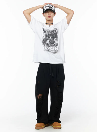 mens-oasis-graphic-tee-iu510 / White