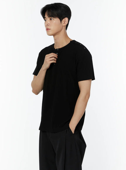 mens-ribbed-snap-shoulder-henley-t-shirt-iu508