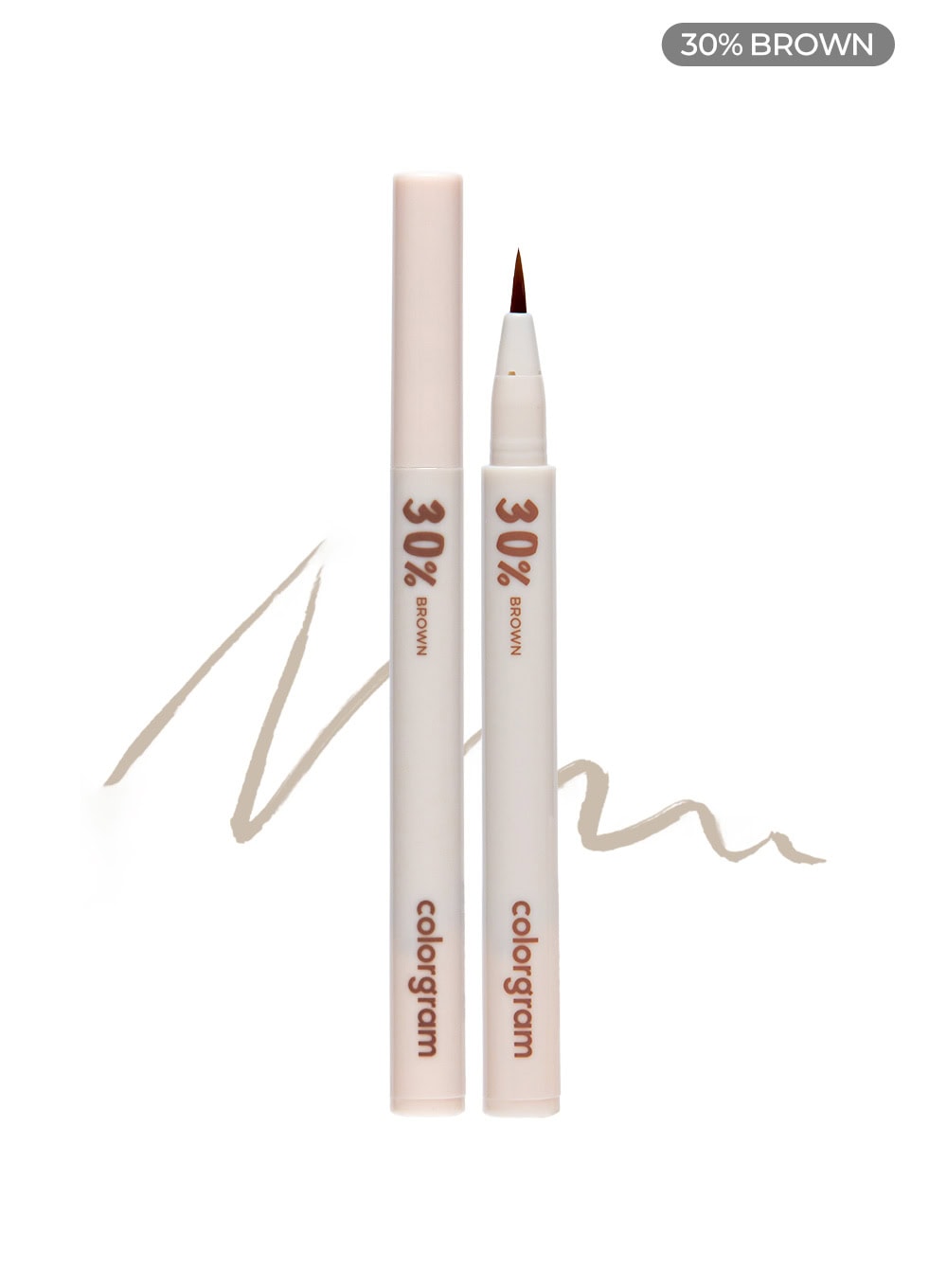 Shade Re-Forming Brush Liner (0.5g) - 02 30% Brown