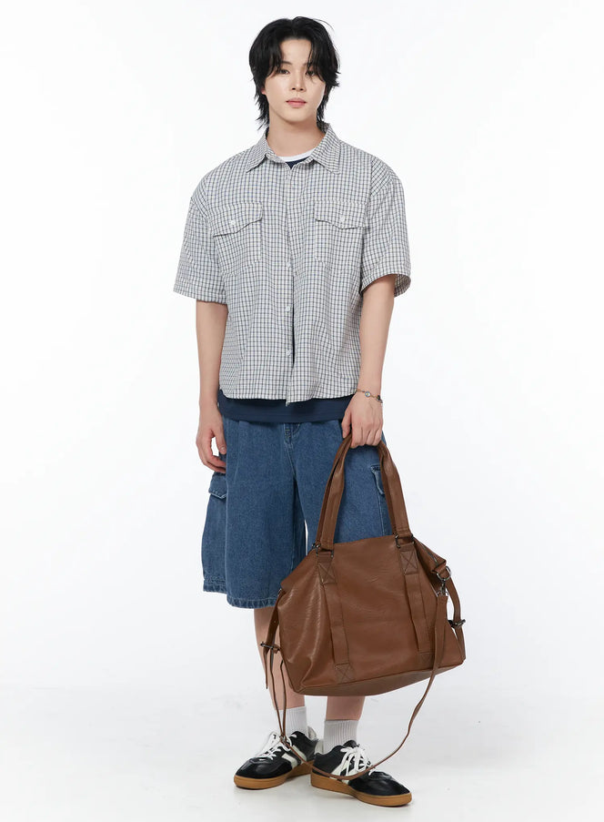 mens-pocket-checkered-short-sleeve-shirt-iy519