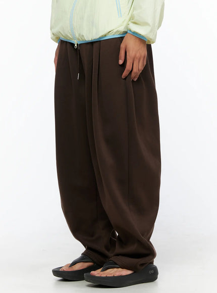 Men's Baggy Pintuck Sweatpants IL520