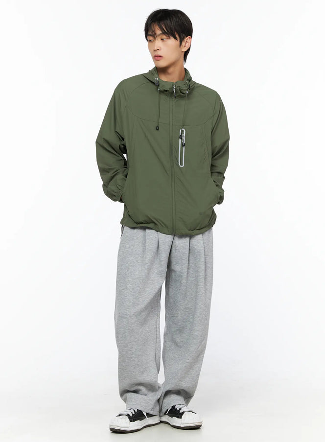 Men's Oversized Pintuck Sweatpants IL520
