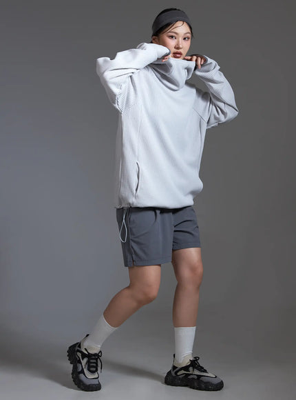 waffle-texture-hooded-sweatshirt-light-gray-io517