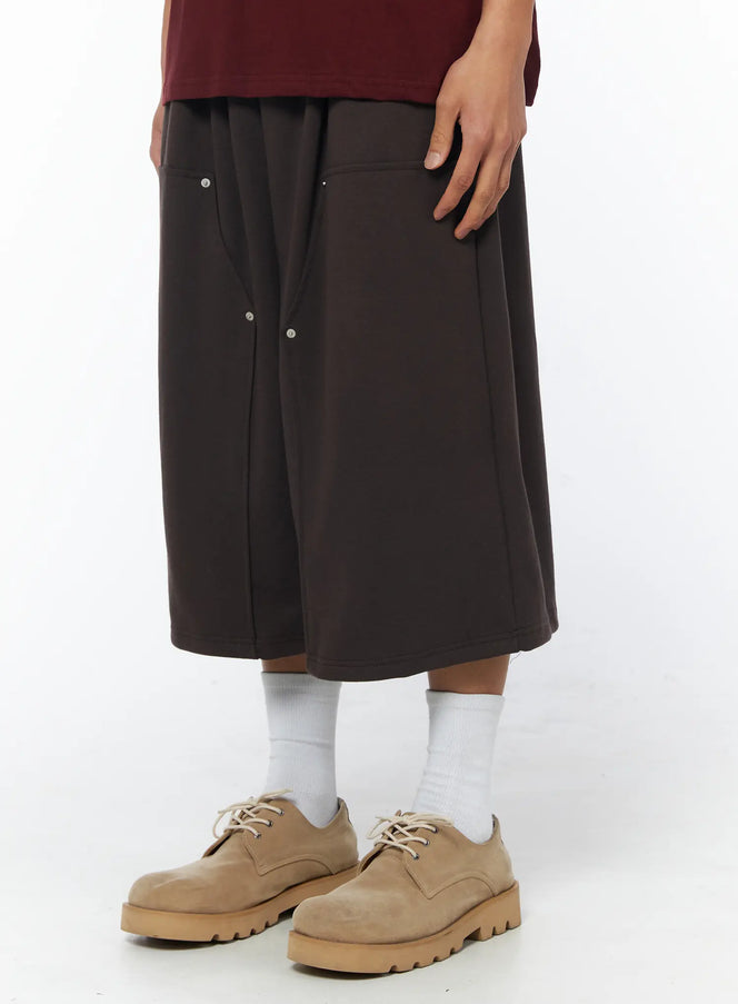 mens-dark-brown-bermuda-sweat-shorts-iu503
