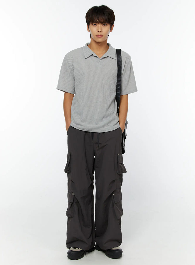 mens-waffle-knit-polo-t-shirt-iy508