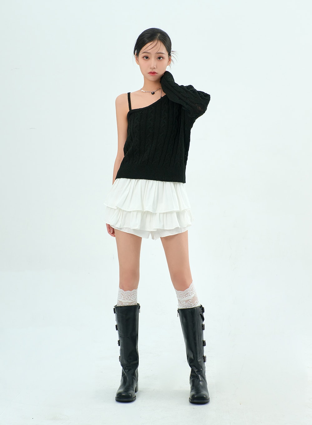 Layered Skort BA328