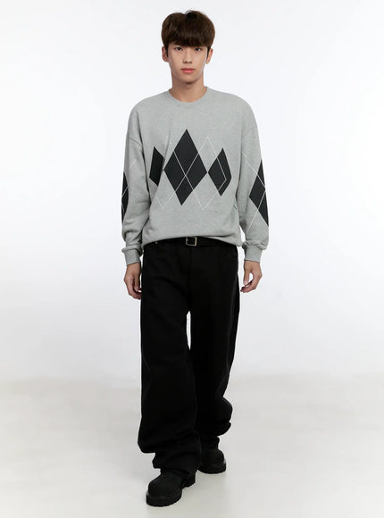 mens-argyle-pattern-sweatshirt-is530