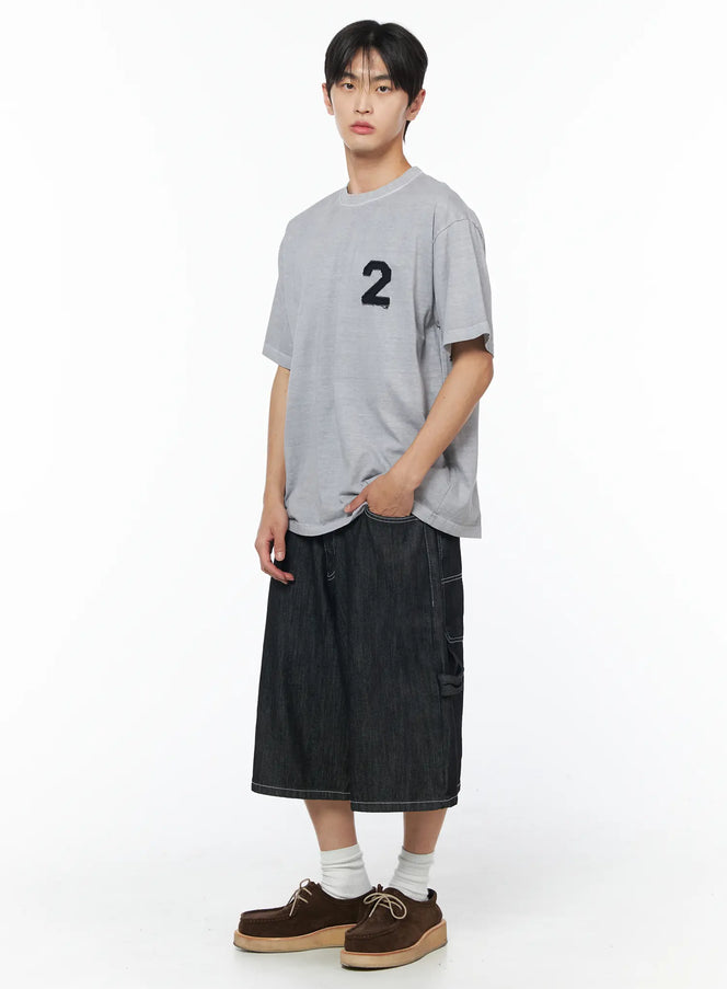 mens-pigment-back-graphic-tee-iu510 / Light gray