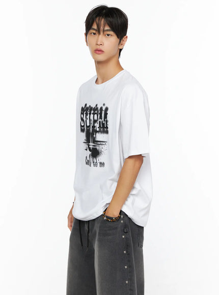 Men's Relaxed-Fit Graphic T-Shirt IL520