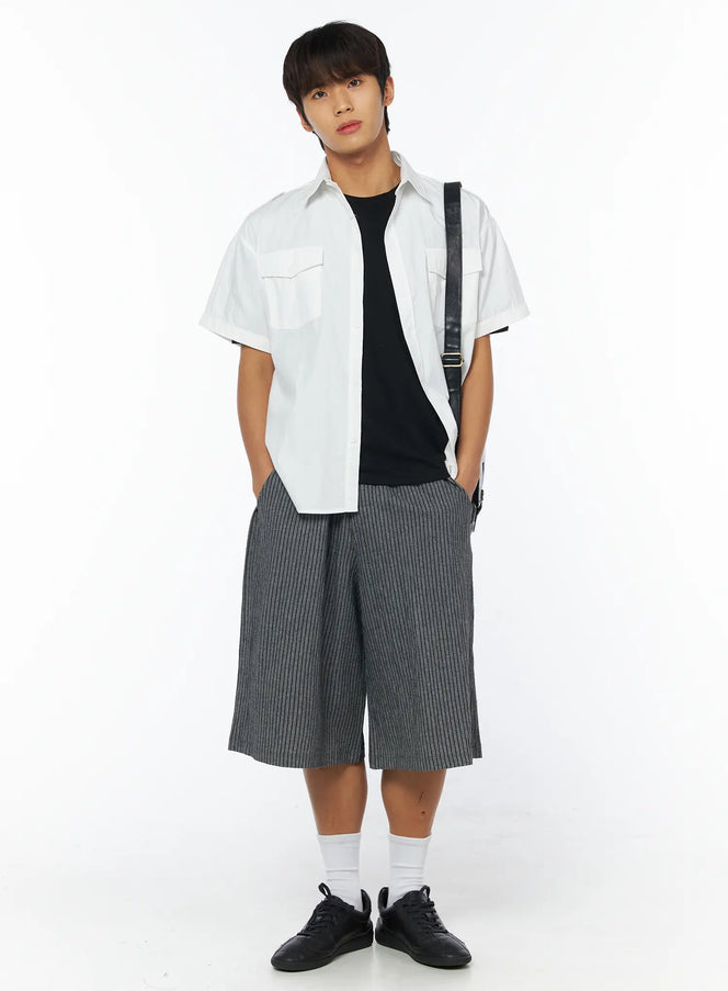 mens-casual-button-up-shirt-iu503 / White