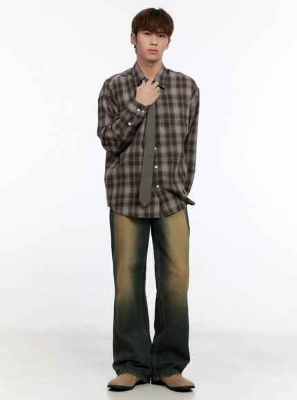 mens-plaid-button-up-shirt-in512