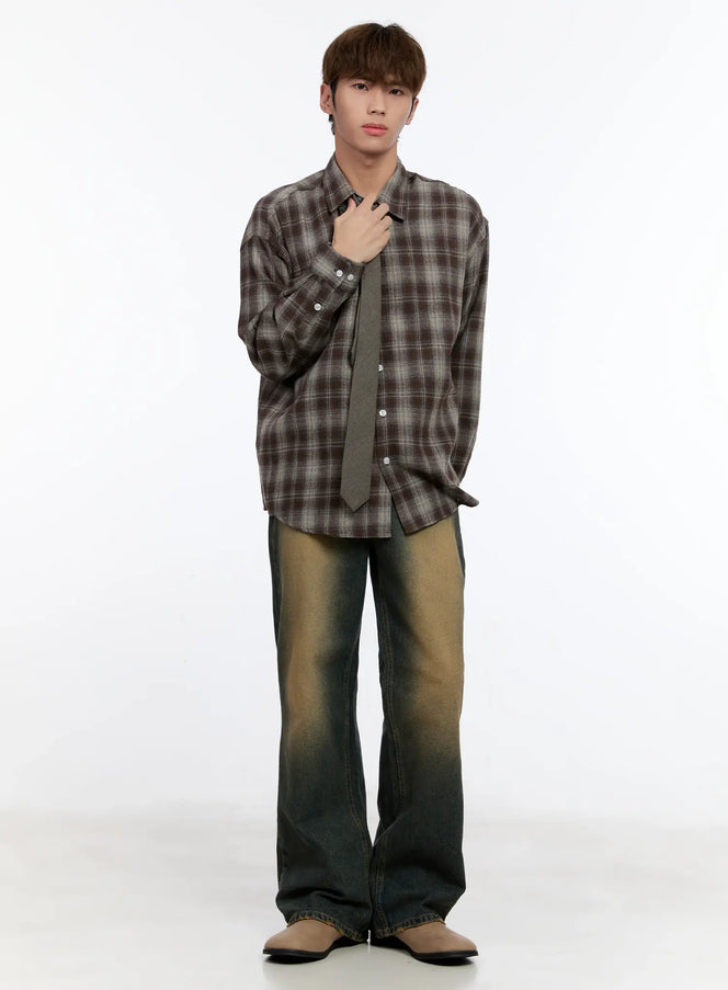 mens-plaid-button-up-shirt-in512