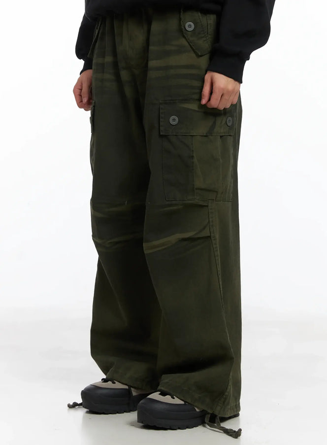 dark-green-wide-cargo-pants-id515