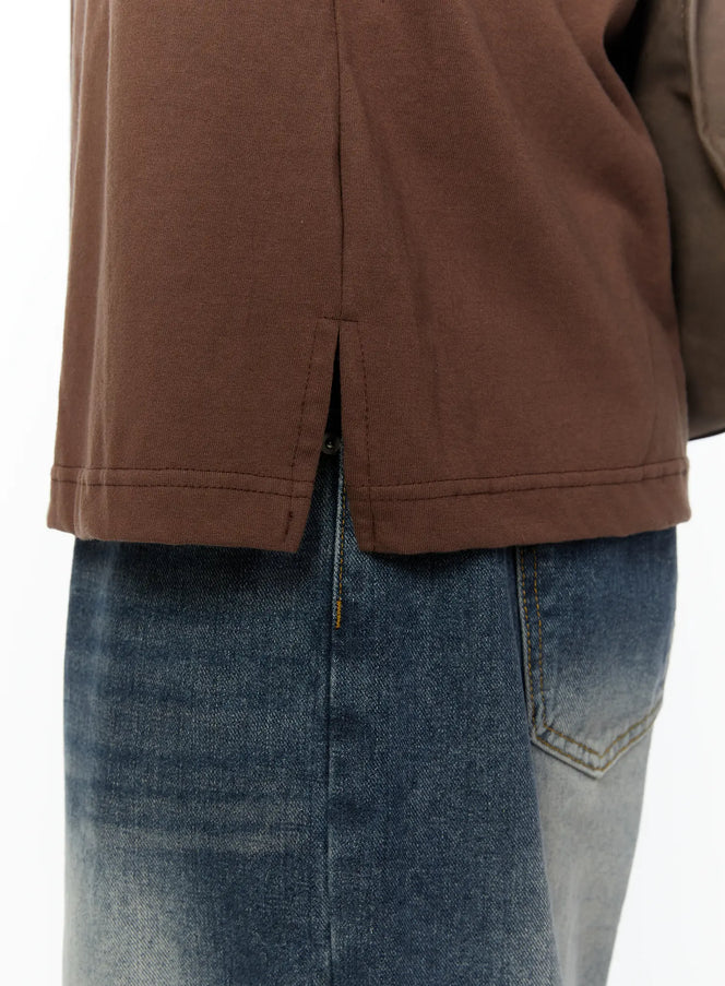 mens-side-slit-t-shirt-brown-iy505