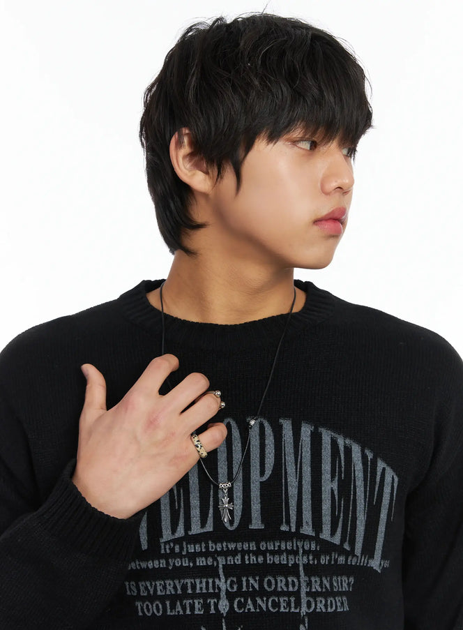 mens-adjustable-cross-pendant-necklace-ij512