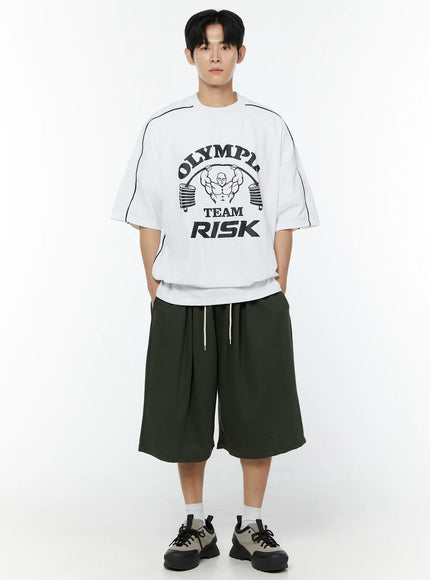 mens-pintuck-bermuda-shorts-dark-green-iu508