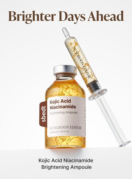 Kojic Acid Niacinamide Brightening Ampoule Trio Set (40ml*3ea)