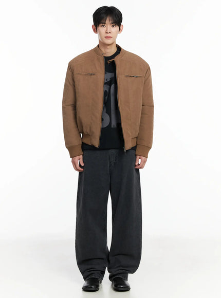 mens-two-way-zipper-biker-jacket-brown-if517