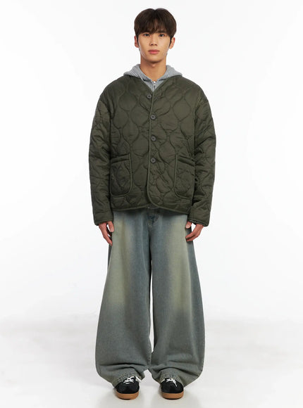 mens-graphic-print-quilted-jacket-id511