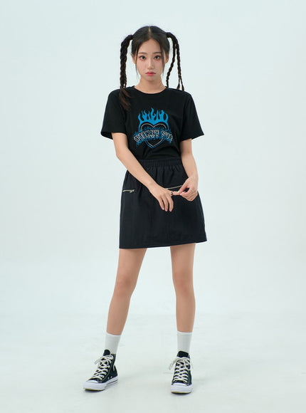 Heart Graphic Tee BY317