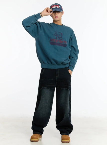 mens-snap-baggy-jeans-dark-blue-im502