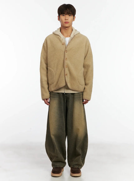 mens-sherpa-fleece-button-up-jacket-id511