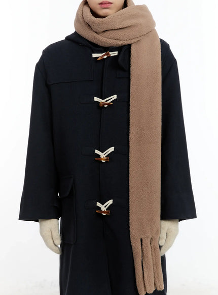 soft-plush-winter-scarf-id502 / Brown