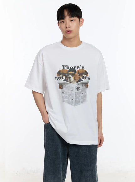 mens-cute-graphic-t-shirt-ia508 / White