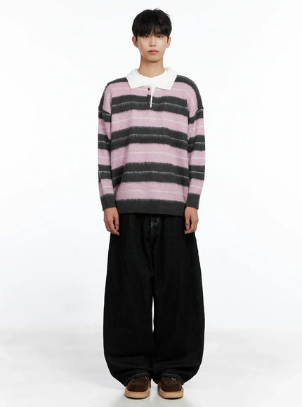 mens-striped-knit-sweater-light-pink-is519