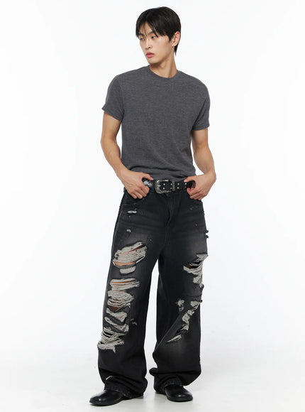mens-vintage-distressed-baggy-jeans-black-iu510