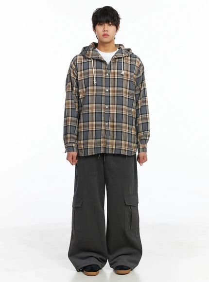 mens-plaid-hooded-flannel-ij512