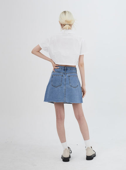 pleated-denim-mini-skirt-iu313