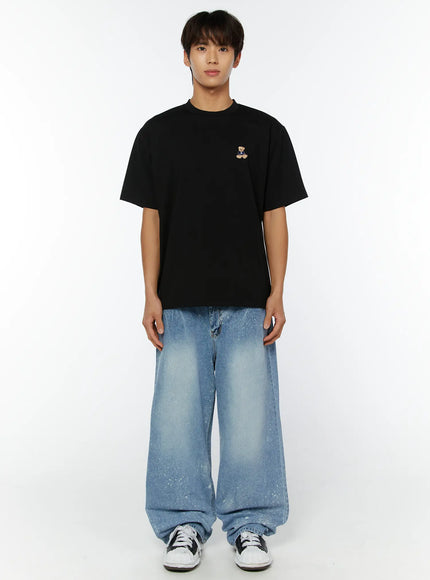 mens-teddy-embroidered-t-shirt-iy508