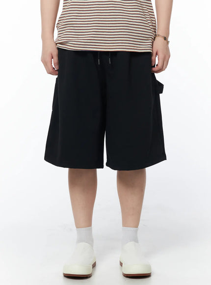 mens-relaxed-fit-bermuda-shorts-black-iy522