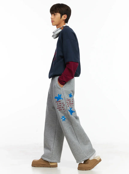 mens-star-patch-fleece-sweatpants-ij514