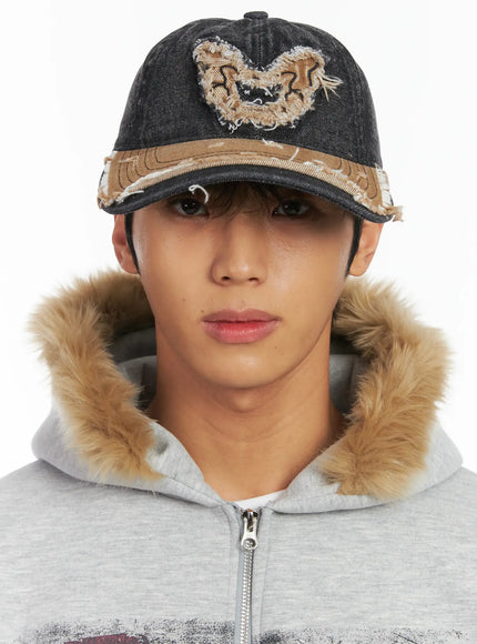 mens-vintage-distressed-denim-baseball-cap-id511