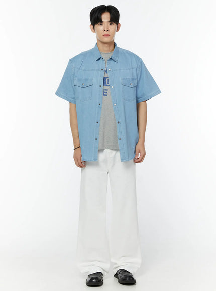mens-western-denim-short-sleeve-shirt-iu504