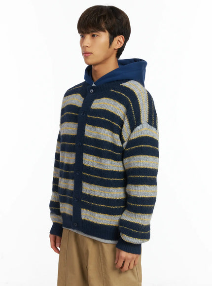 mens-striped-knit-cardigan-ij514