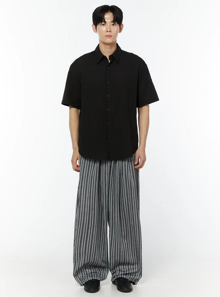 mens-striped-linen-balloon-fit-pants-black-iu504