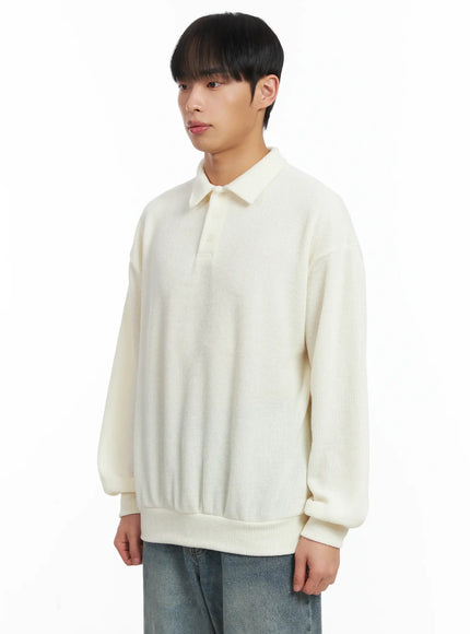 basic-ribbed-polo-long-sleeve-top-id515