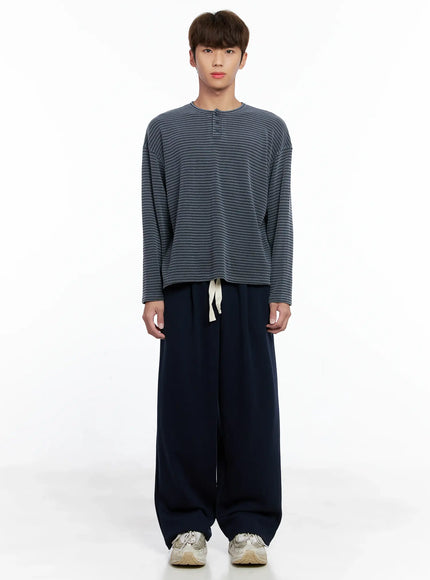 mens-plaid-waistband-sweatpants-io502