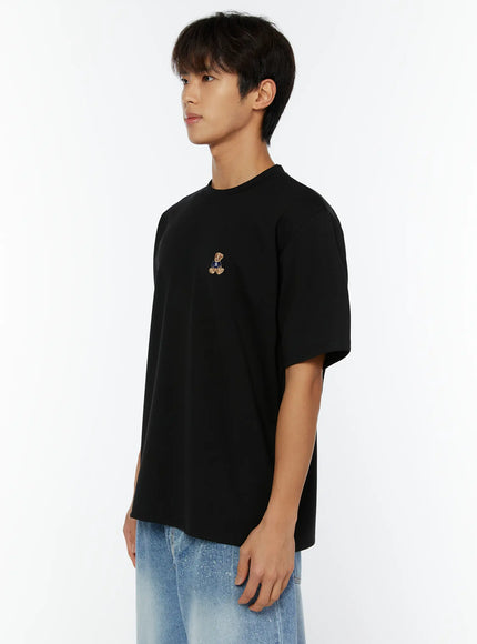mens-teddy-embroidered-t-shirt-iy508