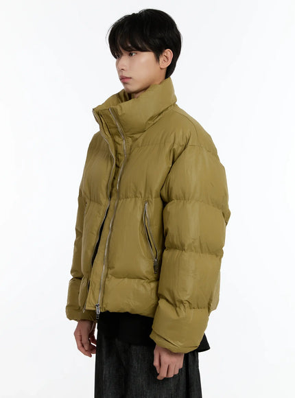 mens-cropped-puffer-jacket-dark-yellow-id502