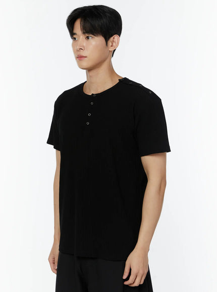 mens-ribbed-snap-shoulder-henley-t-shirt-iu508