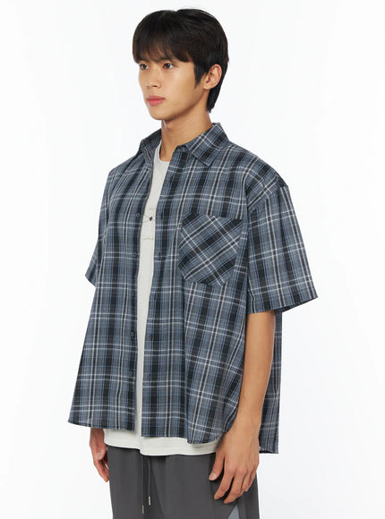 mens-classic-check-short-sleeve-shirt-iy529