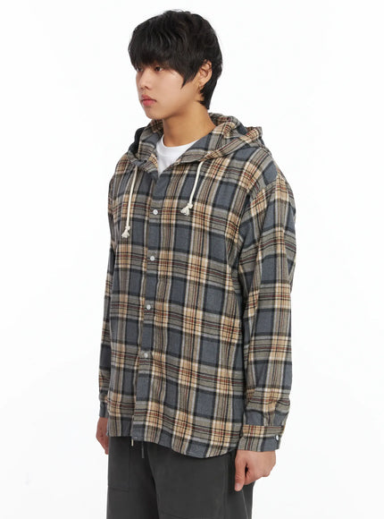 mens-plaid-hooded-flannel-ij512