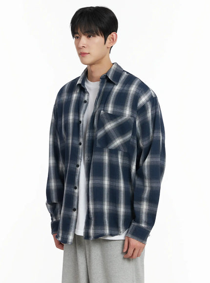 mens-plaid-button-up-shirt-if517