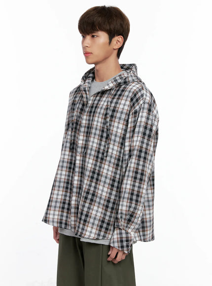 mens-hooded-plaid-shirt-io506