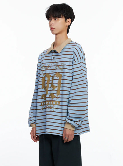 mens-striped-polo-long-sleeve-top-is519
