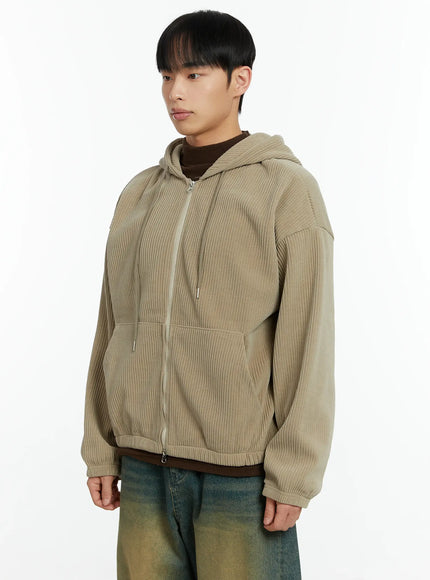 mens-corduroy-two-way-zip-up-hoodie-if510